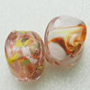 Hand-Made Lampwork Beads, cube 24x18mm Hole:About 2mm, Sold by PC