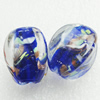 Hand-Made Lampwork Beads, cube 24x18mm Hole:About 2mm, Sold by PC