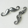 Pendant/Charm, Fashion Zinc Alloy Jewelry Findings, Lead-free, 12.5x48mm, Sold by Bag