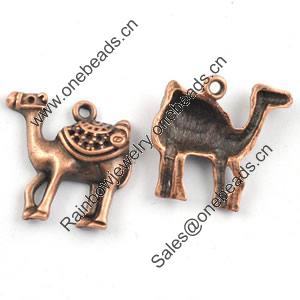 Pendant/Charm. Fashion Zinc Alloy Jewelry Findings. Lead-free. Animal 24x27mm Sold by Bag			