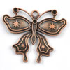 Pendant/Charm. Fashion Zinc Alloy Jewelry Findings. Lead-free. Animal 39x46mm Sold by Bag			