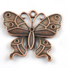 Pendant/Charm. Fashion Zinc Alloy Jewelry Findings. Lead-free. Animal 38x44mm Sold by Bag			
