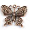 Pendant/Charm. Fashion Zinc Alloy Jewelry Findings. Lead-free. Animal 38x44mm Sold by Bag			