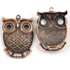 Pendant/Charm. Fashion Zinc Alloy Jewelry Findings. Lead-free. Animal 41x58mm Sold by Bag			