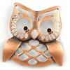 Pendant/Charm. Fashion Zinc Alloy Jewelry Findings. Lead-free. Animal 49x49mm Sold by Bag			
