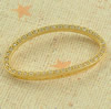 Copper Zircon Donut, Fashion jewelry findings, A Grade 18x30mm, Sold by PC
