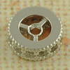 Copper Zircon Beads, Fashion jewelry findings, A Grade Coin 8mm, Sold by PC
