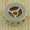 Copper Zircon Beads, Fashion jewelry findings, A Grade Coin 8mm, Sold by PC