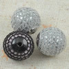 Copper Zircon Beads, Fashion jewelry findings, A Grade Round 14mm, Sold by PC