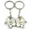 Zinc Alloy Lover keyring, Pendant Size 25mm-40mm, Length Approx:3.5inch-4inch, Sold by Pair
