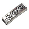 Slider, Zinc Alloy Bracelet Findinds, Lead-free, 40x14mm, Hole size:10x7mm, Sold by KG

