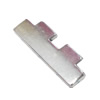 Slider, Zinc Alloy Bracelet Findinds, Lead-free,31x10mm, Hole size:29x3mm, Sold by KG 