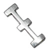 Slider, Zinc Alloy Bracelet Findinds, Lead-free, 31x10mm, Hole size:29x3mm, Sold by KG 

