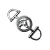 Slider, Zinc Alloy Bracelet Findinds, Lead-free, 38x16mm, Sold by KG 
