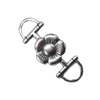 Slider, Zinc Alloy Bracelet Findinds, Lead-free, 42x16mm, Sold by Bag 