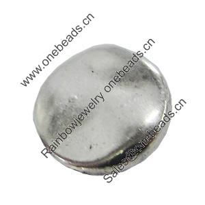 Slider, Zinc Alloy Bracelet Findinds, Lead-free, 11x11mm, Hole size:4x2mm, Sold by KG 