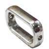 Slider, Zinc Alloy Bracelet Findinds, Lead-free, 18x4mm, Hole size:14x7mm, Sold by KG
