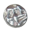 Slider, Zinc Alloy Bracelet Findinds, Lead-free, 16x16mm, Hole size:2mm, Sold by KG 
