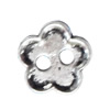 Button，Fashion Zinc Alloy Jewelry Findings. Lead-free. 20x20mm. Hole:4mm. Sold by Bag
