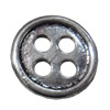 Button，Fashion Zinc Alloy Jewelry Findings. Lead-free. 28x8mm. Hole:5.5mm. Sold by Bag