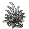 Slider, Zinc Alloy Bracelet Findinds, Lead-free, 22x16mm, Hole size:2mm, Sold by Bag 
