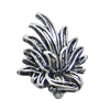 Slider, Zinc Alloy Bracelet Findinds, Lead-free, 15x11mm, Hole size:2mm, Sold by Bag 