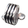 Slider, Zinc Alloy Bracelet Findinds, Lead-free, 14x16mm, Hole size:10.5x7.5mm, Sold by KG
