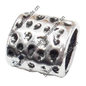 Slider, Zinc Alloy Bracelet Findinds, Lead-free, 12x12mm, Hole size:9x6mm, Sold by KG