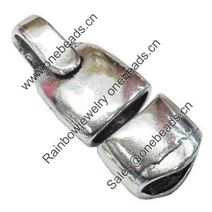 Clasps. Fashion Zinc Alloy Jewelry Findings. Lead-free. 32x13mm. Hole:9x5mm. Sold by Bag