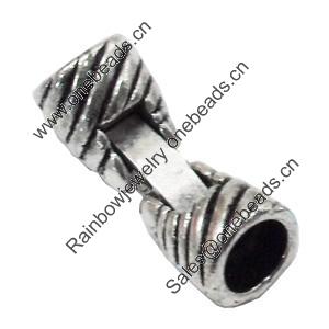 Clasps. Fashion Zinc Alloy Jewelry Findings. Lead-free. 21x18mm. Hole:5mm. Sold by Bag