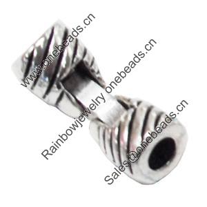 Clasps. Fashion Zinc Alloy Jewelry Findings. Lead-free. 21x18mm. Hole:5mm. Sold by Bag