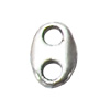 Slider, Zinc Alloy Bracelet Findinds, Lead-free, 5x6mm, Hole size:2mm, Sold by KG
