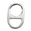 Slider, Zinc Alloy Bracelet Findinds, Lead-free, 20x32mm,Sold by KG
