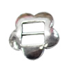 Slider, Zinc Alloy Bracelet Findinds, Lead-free, 22x22mm, Hole size:10mm, Sold by KG
