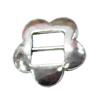 Slider, Zinc Alloy Bracelet Findinds, Lead-free, 22x22mm, Hole size:10mm, Sold by KG