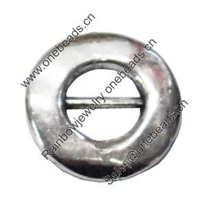 Slider, Zinc Alloy Bracelet Findinds, Lead-free, 25x25mm, Hole size:11.5mm, Sold by KG
