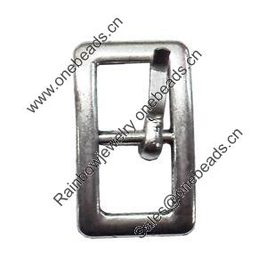 Slider, Zinc Alloy Bracelet Findinds, Lead-free, 27x17mm, Hole size:10mm, Sold by KG