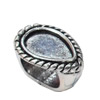 Slider, Zinc Alloy Bracelet Findinds, Lead-free, 19x13mm, Hole size:10x7.5mm, Sold by Bag
