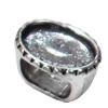 Slider, Zinc Alloy Bracelet Findinds, Lead-free, 17x13mm, Hole size:10x7.5mm, Sold by Bag
