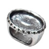 Slider, Zinc Alloy Bracelet Findinds, Lead-free, 17x13mm, Hole size:10x7.5mm, Sold by Bag