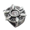 Slider, Zinc Alloy Bracelet Findinds, Lead-free, 15x15mm, Hole size:10x7.5mm, Sold by Bag
