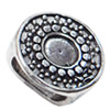 Slider, Zinc Alloy Bracelet Findinds, Lead-free, 16x16mm, Hole size:10x7.5mm, Sold by Bag
 