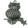 Hollow Bali Pendant.  Fashion Zinc Alloy Jewelry Findings. Lead-free. Animal 41x39mm. Sold by Bag
