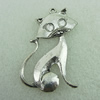 Pendant. Fashion Zinc Alloy Jewelry Findings. Lead-free. Animal 46x30mm. Sold by Bag 
