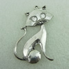 Pendant. Fashion Zinc Alloy Jewelry Findings. Lead-free. Animal 46x30mm. Sold by Bag 