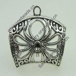 Zinc Alloy Bali & Cord End Caps. Fashion Jewelry Findings. Lead-free 36x45mm. Sold by Bag