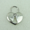 Pendant. Fashion Zinc Alloy Jewelry Findings. Lead-free. Lock 26x21mm. Sold by Bag 
