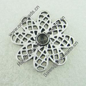 Connector. Fashion Zinc Alloy Jewelry Findings. Lead-free 30x30mm. Sold by Bag 