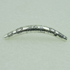 Tube, Fashion Zinc Alloy Jewelry Findings Lead-free, 35x4mm, Sold by Bag 

