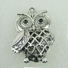 Hollow Bali Pendant.  Fashion Zinc Alloy Jewelry Findings. Lead-free. Animal 44x30mm. Sold by Bag